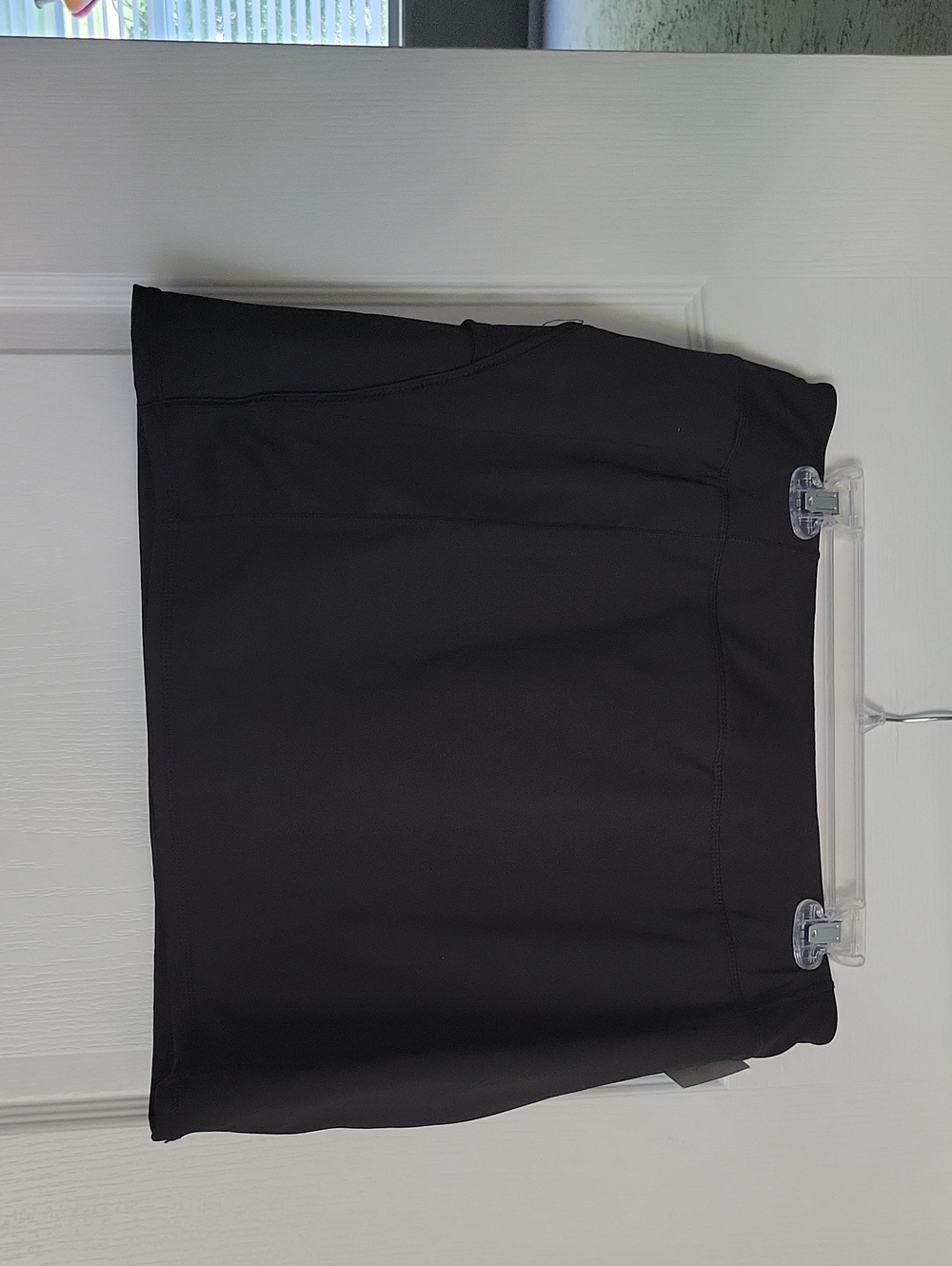 Tangerine Black Stretch Mini Skirt